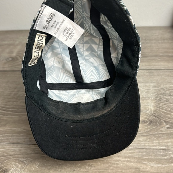 Billabong Black & White Camp Hat Cap - Picture 3 of 4